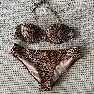 Victoria's Secret Leopard Print Bikini